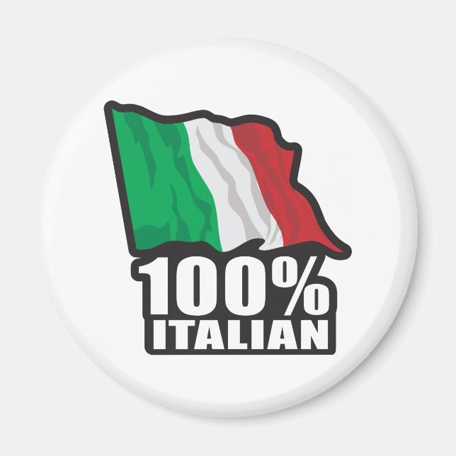 Aimant 100% italien (Devant)
