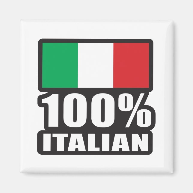 Aimant 100% italien (Devant)