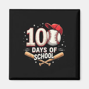 Aimant 100 Jours De Baseball Scolaire 100E Jour D'École