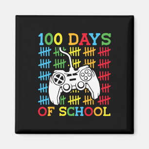 Aimant 100 Jours De Jeux Vidéo À L'École Contrôleur Jeu K