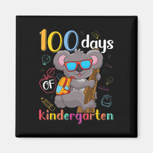 Aimant 100 Jours De Maternelle Koala 100ème Jour École Ki