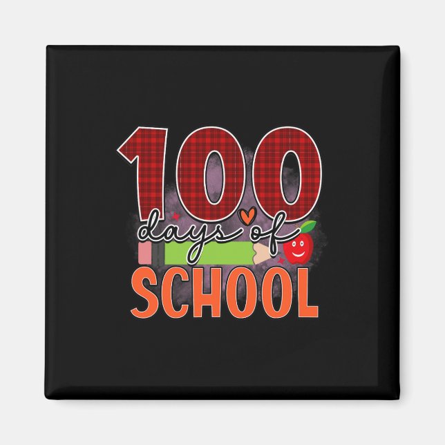 Aimant 100 Jours D'École 100 Jours D'École 1 (Devant)
