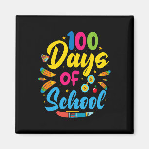 Aimant 100 Jours D'École 100E Jour D'École