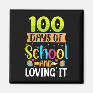 Aimant 100 Jours D'École Aimer It Enseignant Costume Enfa