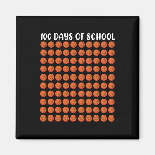 Aimant 100 Jours D'École Bysketbyll 100ème Enseignement V