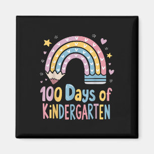 Aimant 100 Jours D'Enfants, Chemises Filles 100E Jour