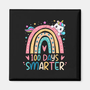 Aimant 100 Jours Enfants intelligents Filles Unicorne 100