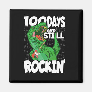 Aimant 100 Jours Et Encore Rockin - 100 Jours De L'École