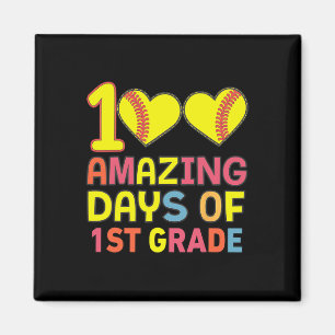 Aimant 100 Jours Extraordinaires De 1Ere Classe Softbyll