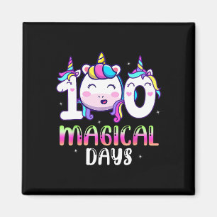Aimant 100 Jours Magiques Filles Enfants 100e Jour De L'É