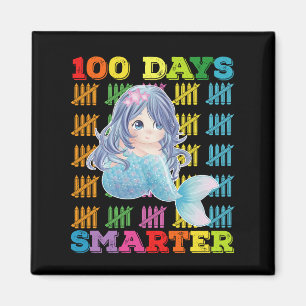 Aimant 100 Jours Mermaid Smarter 100ème Jour De L'École