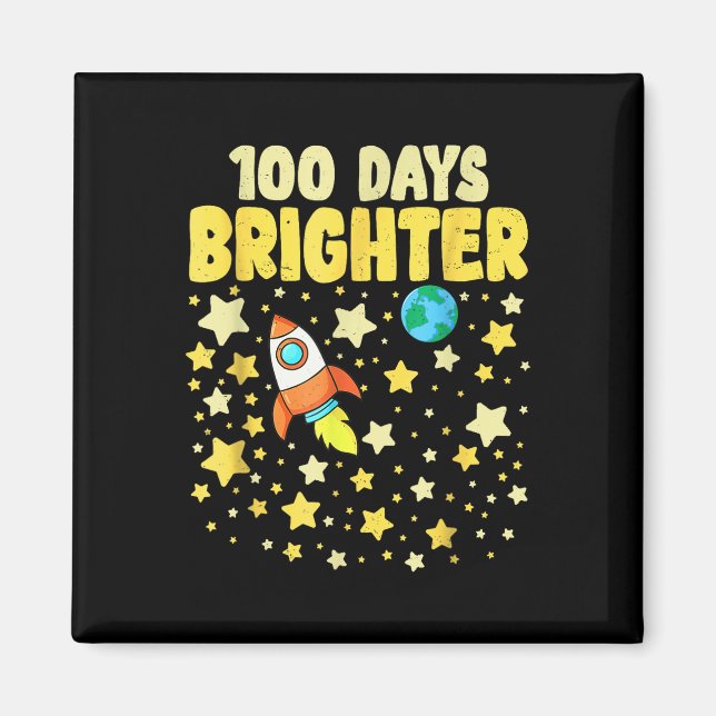 Aimant 100 Jours Plus Brighton 100E Jour D'Astronaute Sco (Devant)