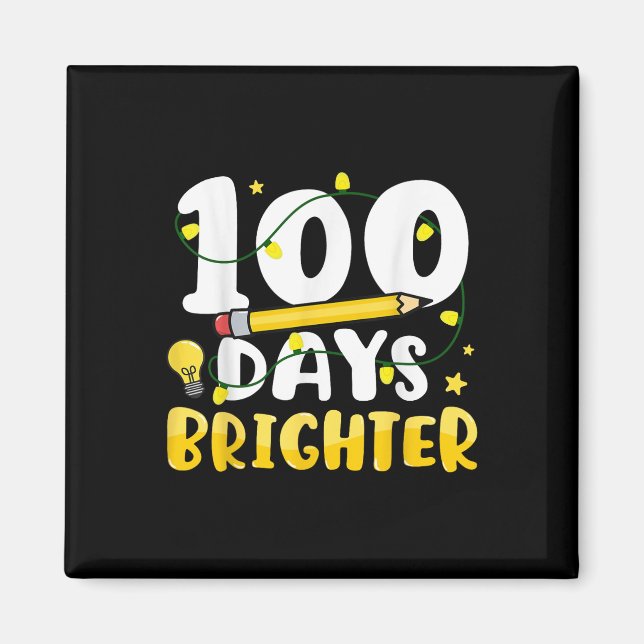 Aimant 100 Jours Plus Brighton 100E Jour De L'École 100 J (Devant)