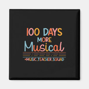 Aimant 100 jours plus de notes de musique 100 jours d'éco