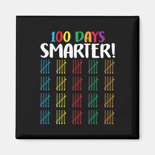 Aimant 100 jours plus intelligent Comptage Hash Marks jou (Devant)