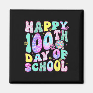 Aimant 100 Jours Smarter Happy 100ème Jour De L'École Tie