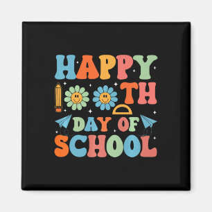 Aimant 100 Jours Smarter Joyeux 100E Jour De L'École Supe