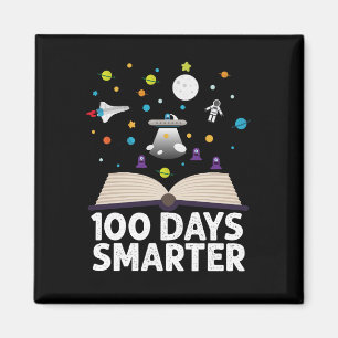 Aimant 100e Jour De L'École 100 Jours Livres Smartres Esp