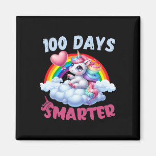Aimant 100ème Jour De Filles D'École Enseignant Unicorn 1