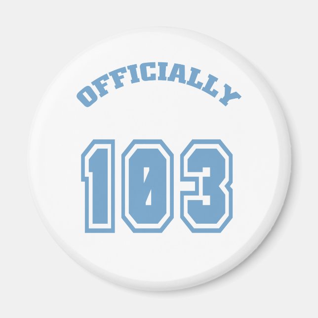Aimant 103 officiellement (Devant)