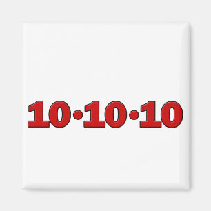 Aimant 10-10-10 : 10 octobre 2010