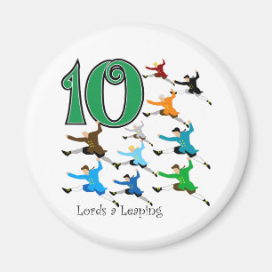 Aimant 10 seigneurs Leaping