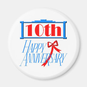 Aimant 10ème anniversaire 2