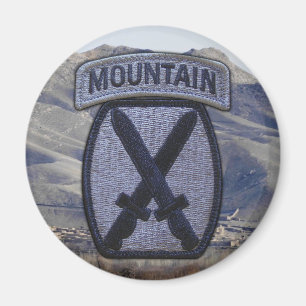 Aimant 10ème Vétérinaires de vétérans de correction de