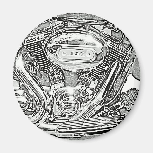 Aimant 110 Aigle hurlant (Devant)