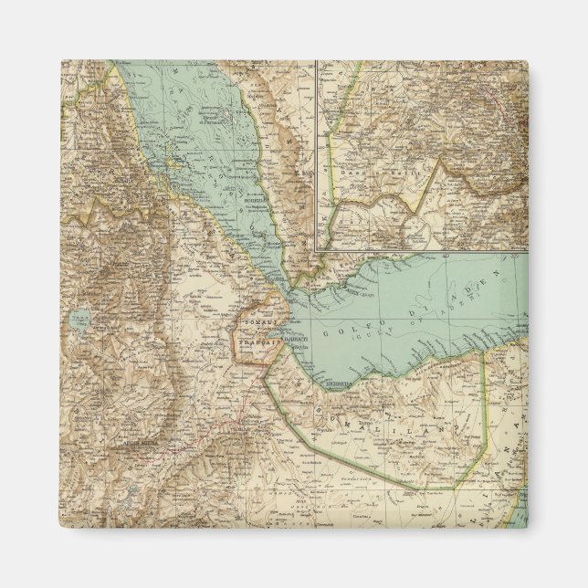 Aimant 11617 Érythrée, Éthiopie, Somalie (Devant)