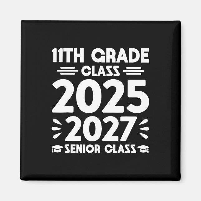 Aimant 11e année Cl de 2025 Future Senior Cl de 2027  (Devant)