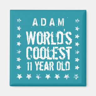 Aimant 11ème Teal an le plus frais Z11 du monde