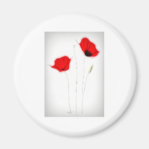 Aimant 12,7 cm x 17,8 cm (5 po x 7 po) Accueil plié à l'h