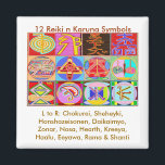 Aimant 12 Reiki n Karuna Reiki Designs de guérison<br><div class="desc">12 Reiki n Karuna Reiki Designs de guérison</div>
