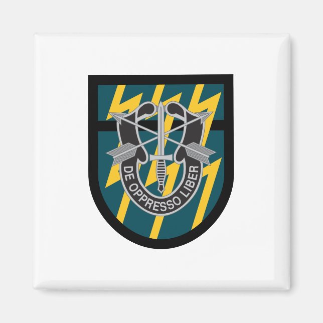 Aimant 12e Groupe des forces spéciales (12e Groupe des fo (Devant)