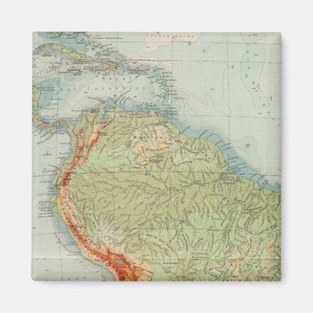 Aimant 14950 Amérique du Sud (Devant)