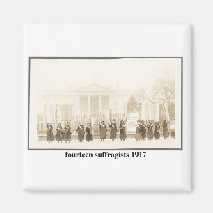 Aimant 14 Souffragistes, 1917