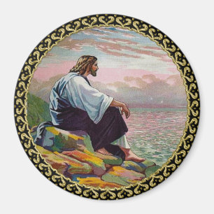 Aimant 14h22 de Matthew - 23 Jésus prie seul par la mer