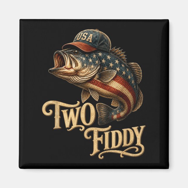 Aimant 1776 2026 B Pêche Drapeau Usa 250e Anniversaire De (Devant)