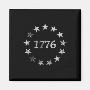Aimant 1776 Style Vintage patriotique Usa 4 juillet