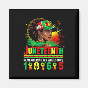 Aimant 1865 Souvenir de mes ancêtres Africains A
