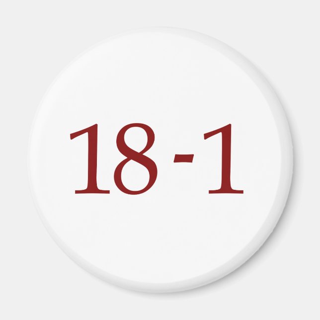 AIMANT 18-1 (Devant)