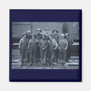 Aimant 1918 Women Labers Union Pacific Railroad