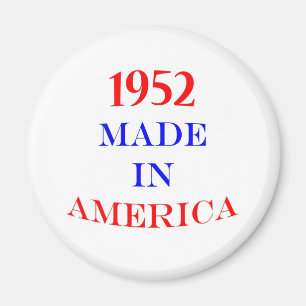 Aimant 1952 a fait en Amérique
