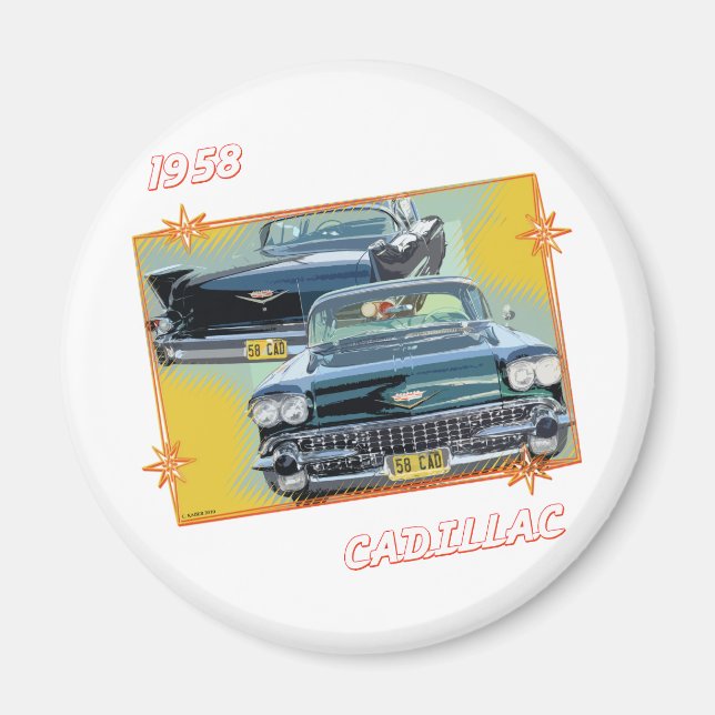 AIMANT 1958 CADILLAC 3 (Devant)