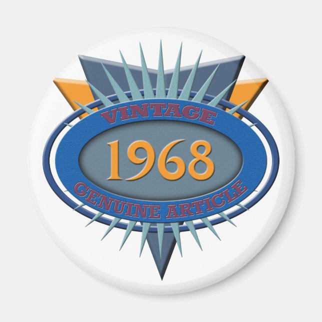 Aimant 1968 vintage (Devant)