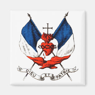 Aimant 19e C. Patriotisme français