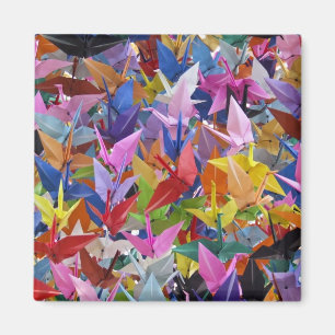 Aimant 1.000 origamis empaquettent la photo de grues