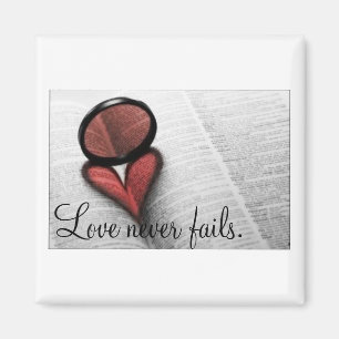 Aimant 1 13:8 de Corinthiens