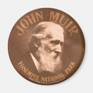 Aimant 1 de John Muir rond